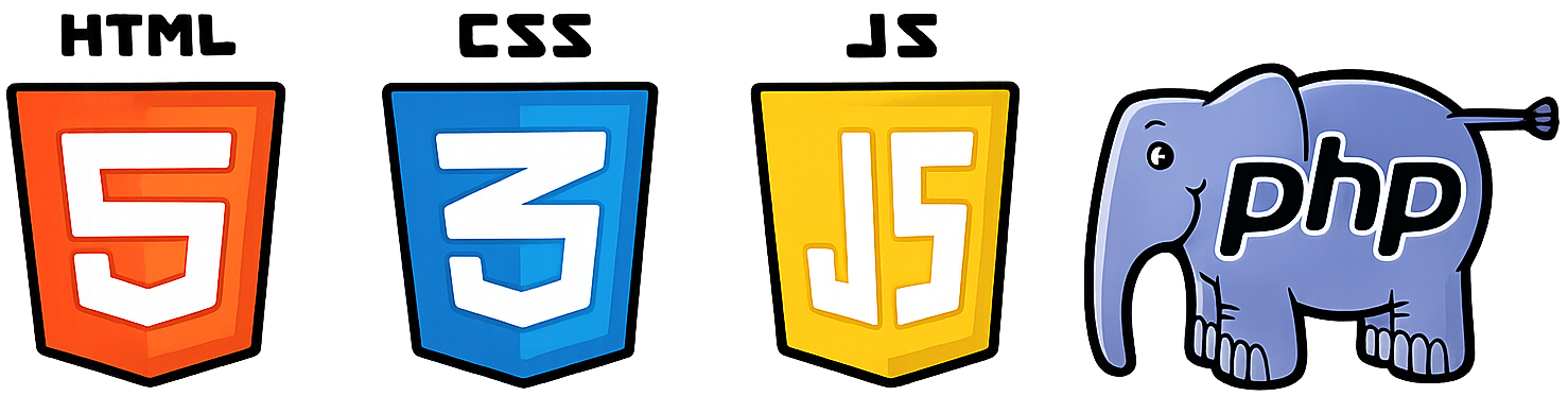 HTML・CSS・JavaScript・PHP