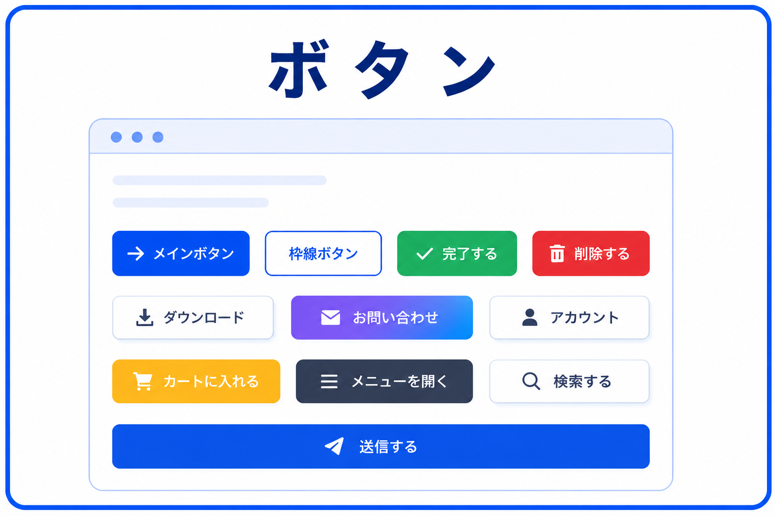 ボタン
